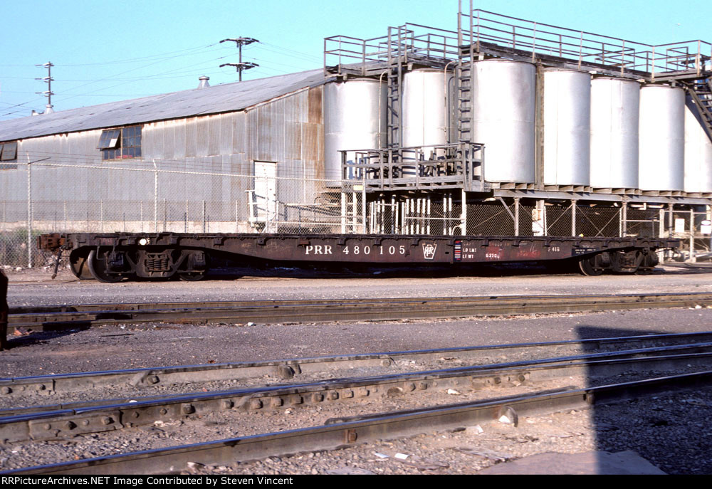 Pennsylvannia flat 53' PRR #480105